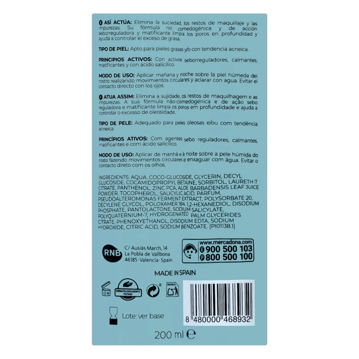 Mousse purificante Deliplus_1