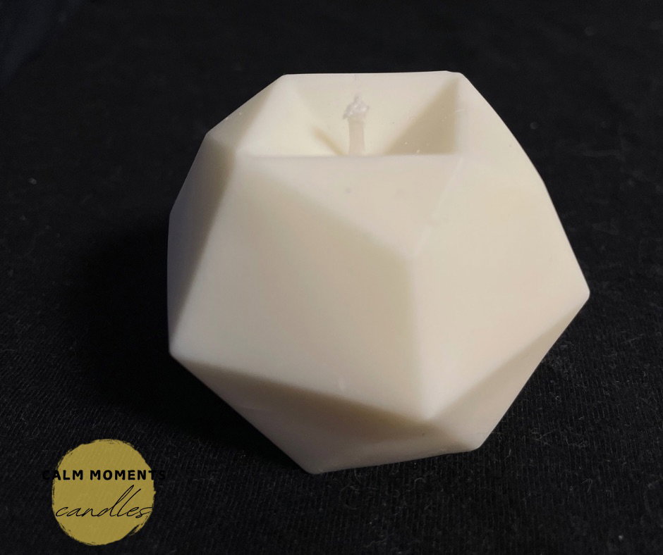 Geometric Soy Wax Candle_0