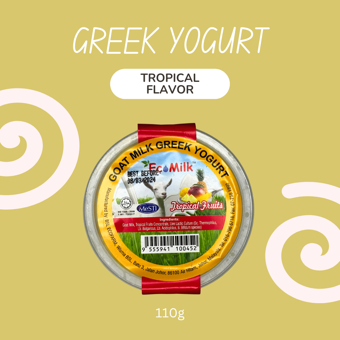 Tropical Fruits Greek Yogurt (110g)_0