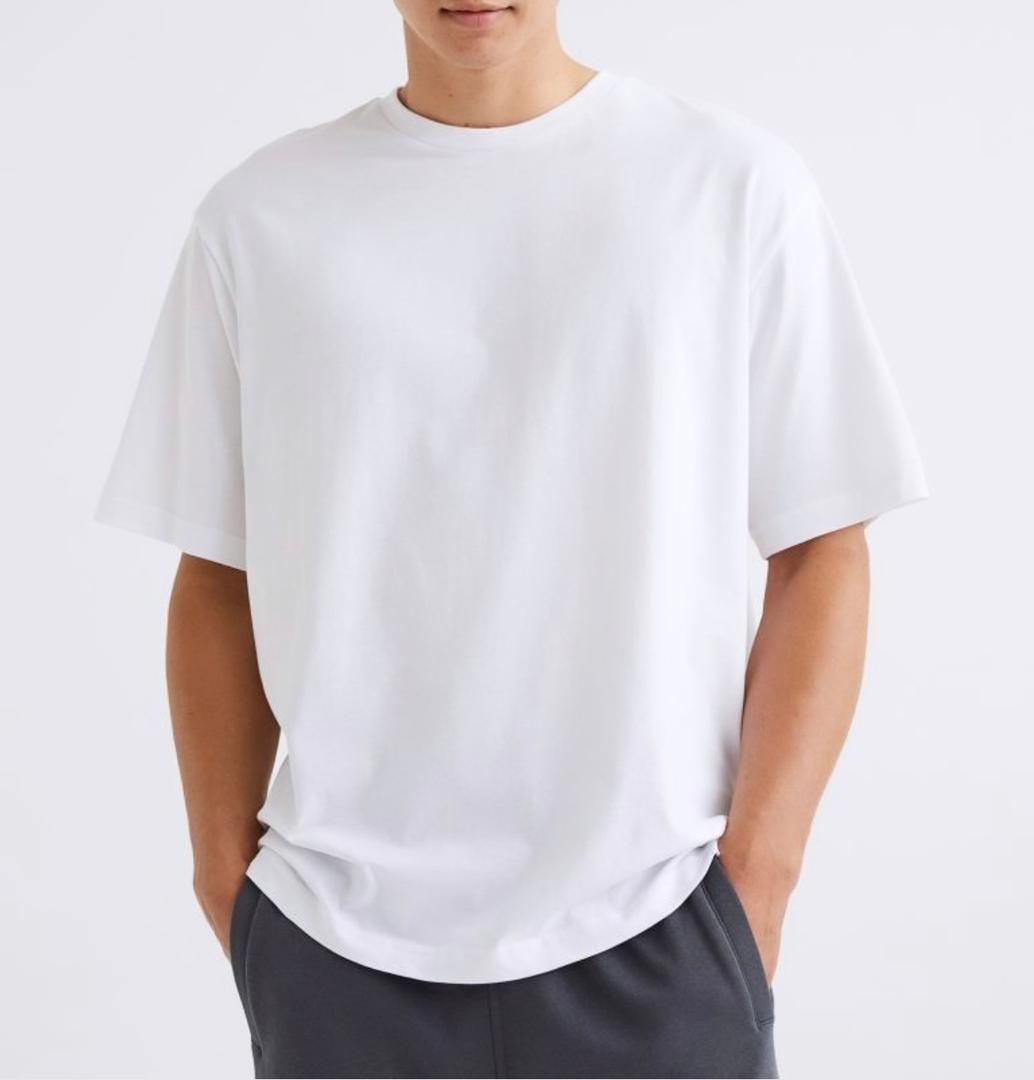 Plain Round-neck Tee_1