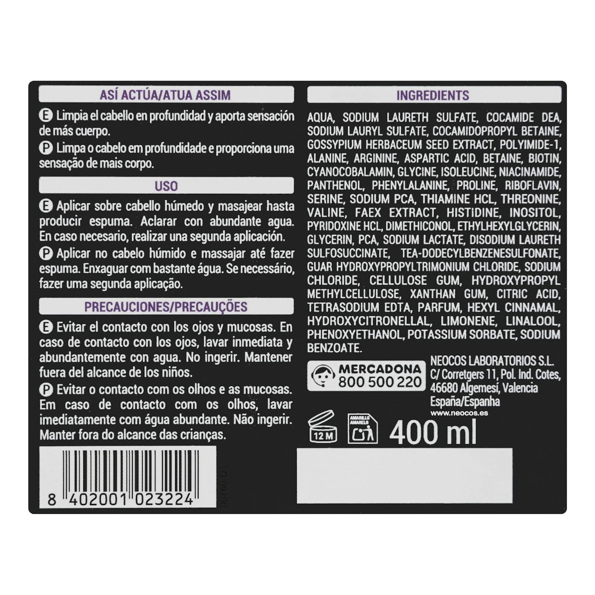 Shampoo volumen Deliplus_1