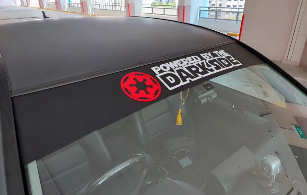 Custom Sunshade Banner for Car/Van with Installation*