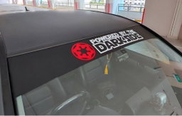 Custom Sunshade Banner for Car/Van with Installation*