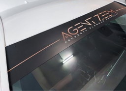 Custom Sunshade Banner for Car/Van with Installation*