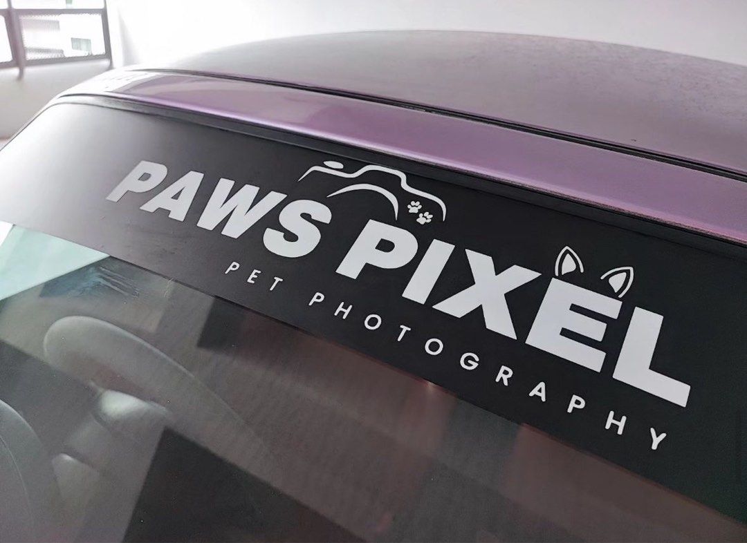 Custom Sunshade Banner for Car/Van with Installation*_5