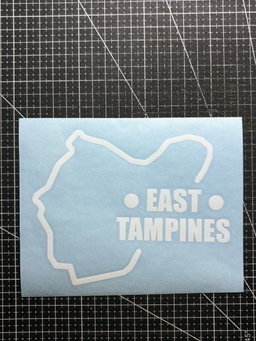 Singapore Regional Car Map Decals 