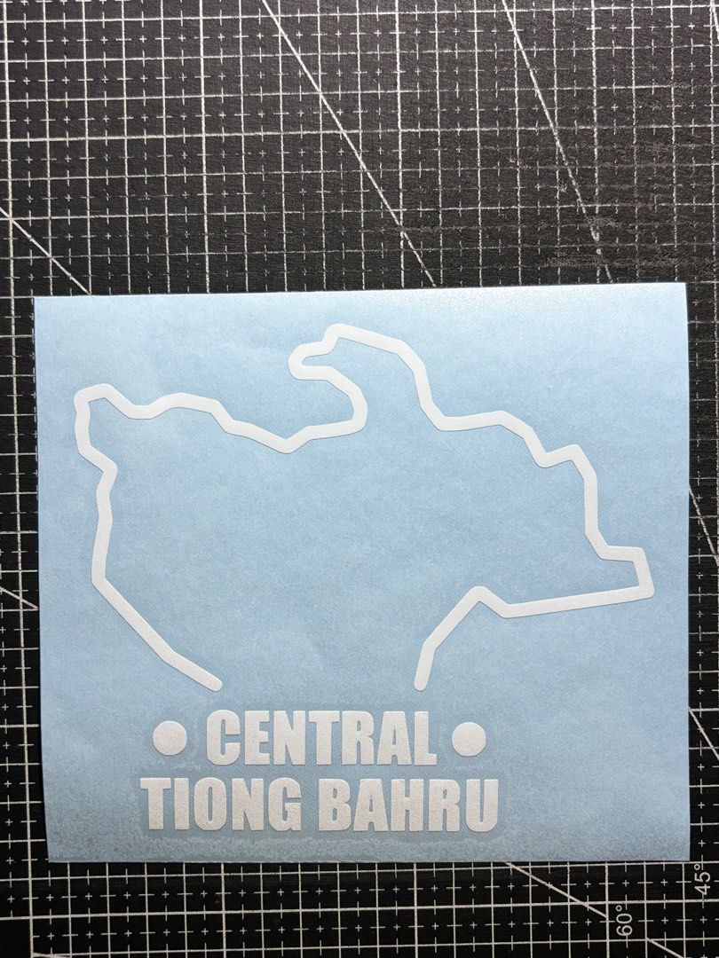 Singapore Regional Car Map Decals _4