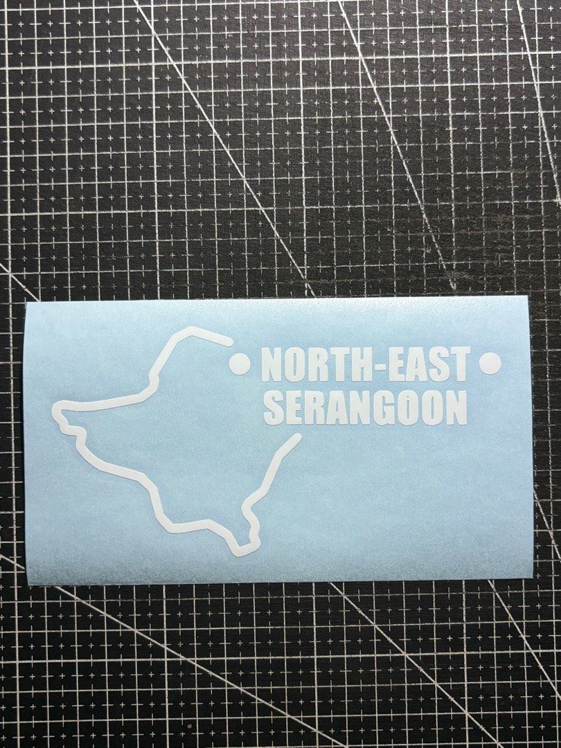 Singapore Regional Car Map Decals _1