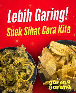 سنيق كوندمن ڬاريڠ Gareng-Gareng Snek Kondimen Garing