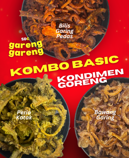 سنيق كوندمن ڬاريڠ Gareng-Gareng Snek Kondimen Garing