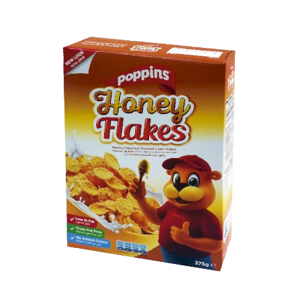 Poppins Honey Flakes 350g