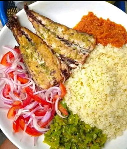 Attiéké poisson fumé (APF)