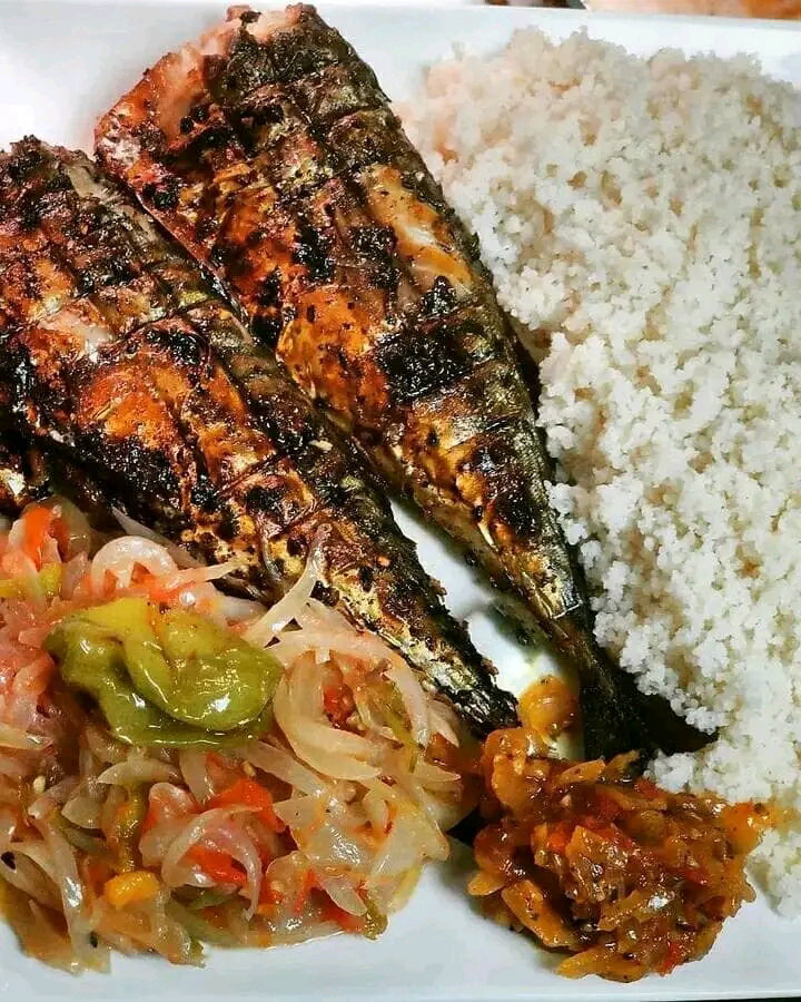 Attiéké poisson fumé (APF)