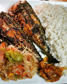 Attiéké poisson fumé (APF)