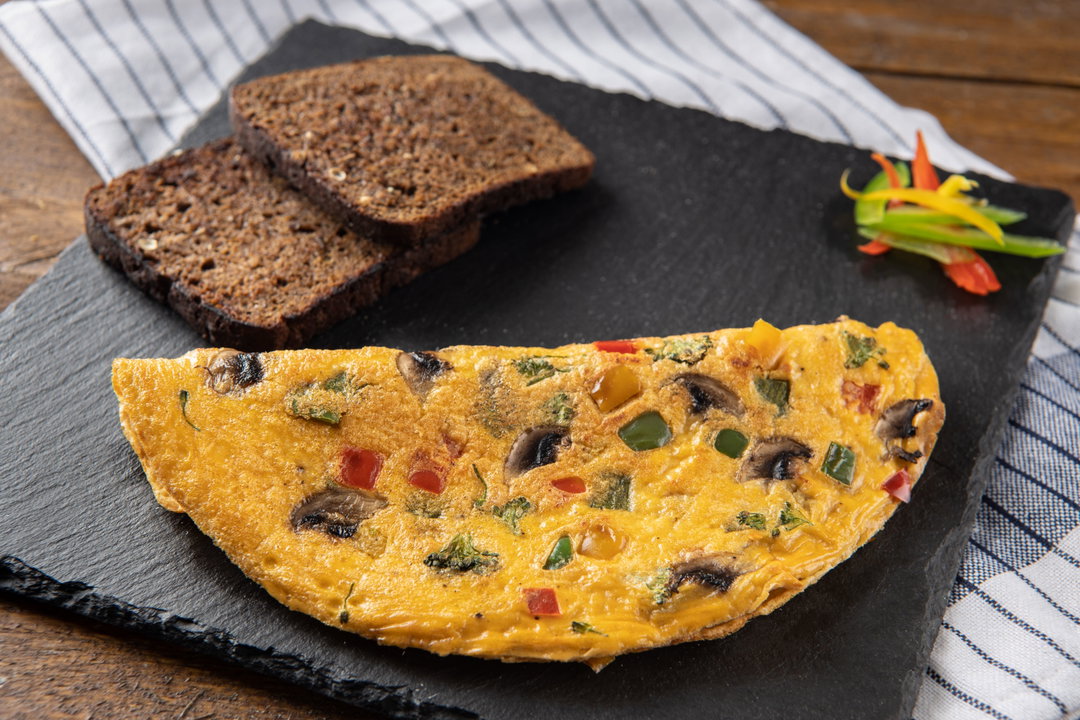 Sunrise Omelette On Toast