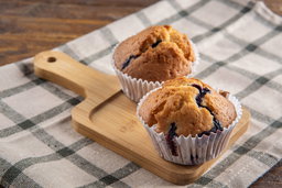 Homemade blueberry muffin