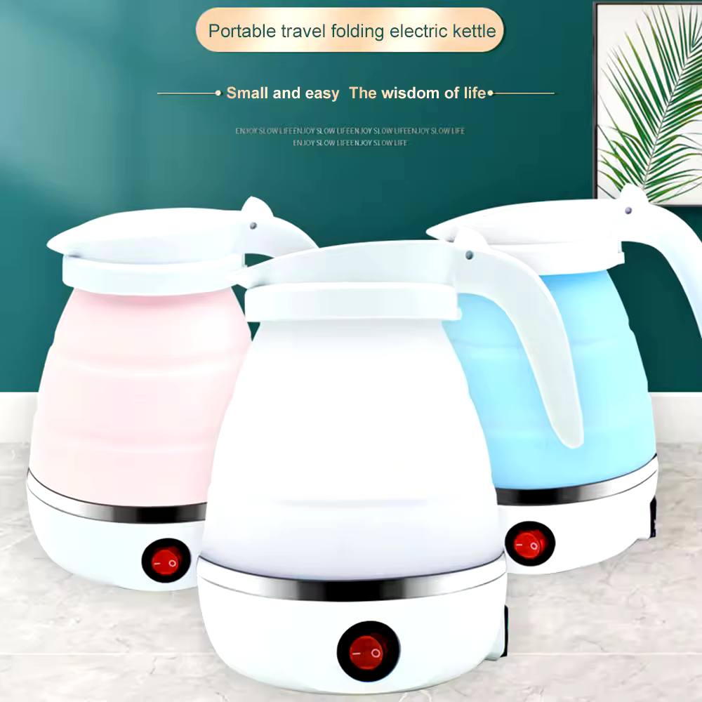 Silicone Water Kettle Mini Folding_3