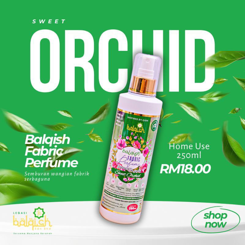 Balqish Fabric Perfume Sweet Orchid_0