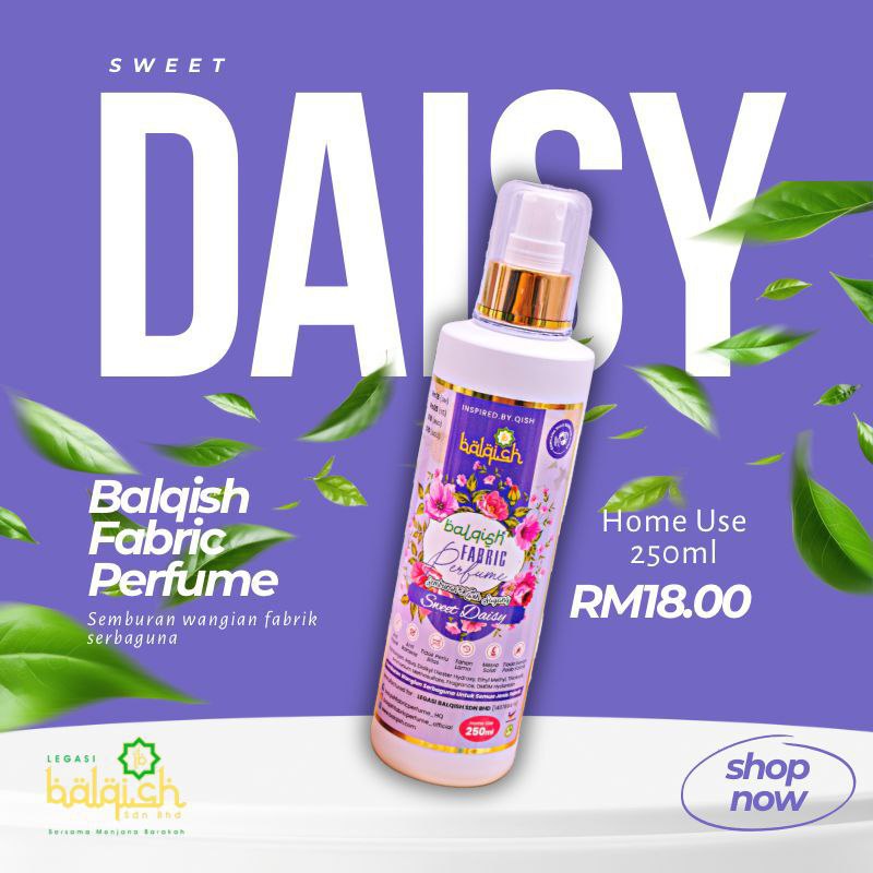 Balqish Fabric Perfume Sweet Daisy