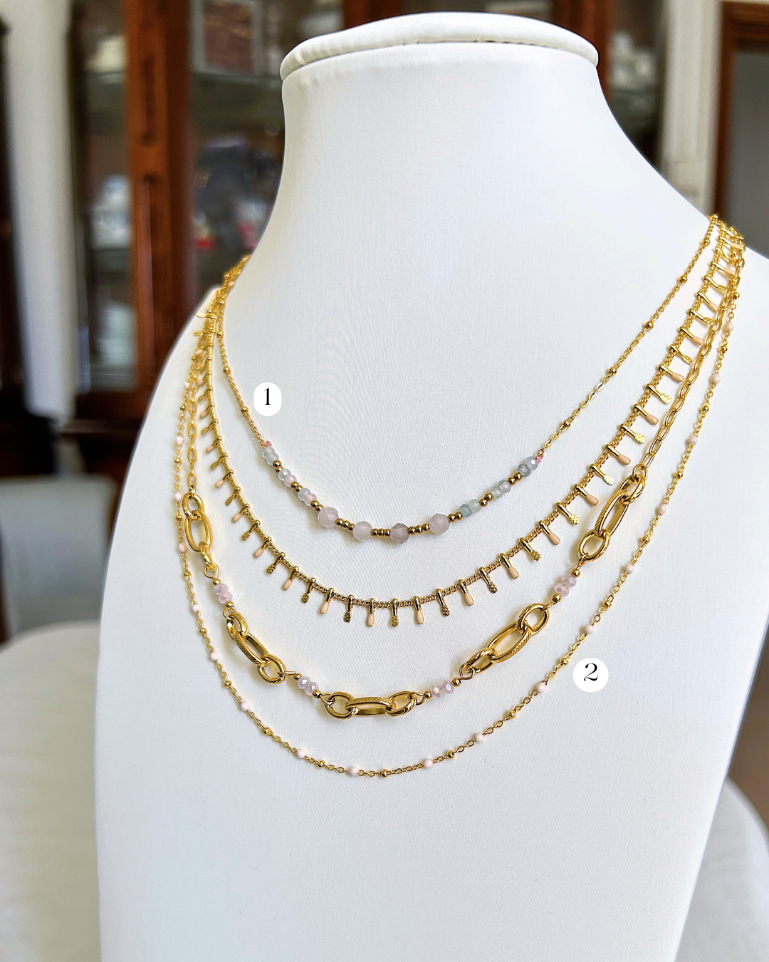 Rhodonite Stack