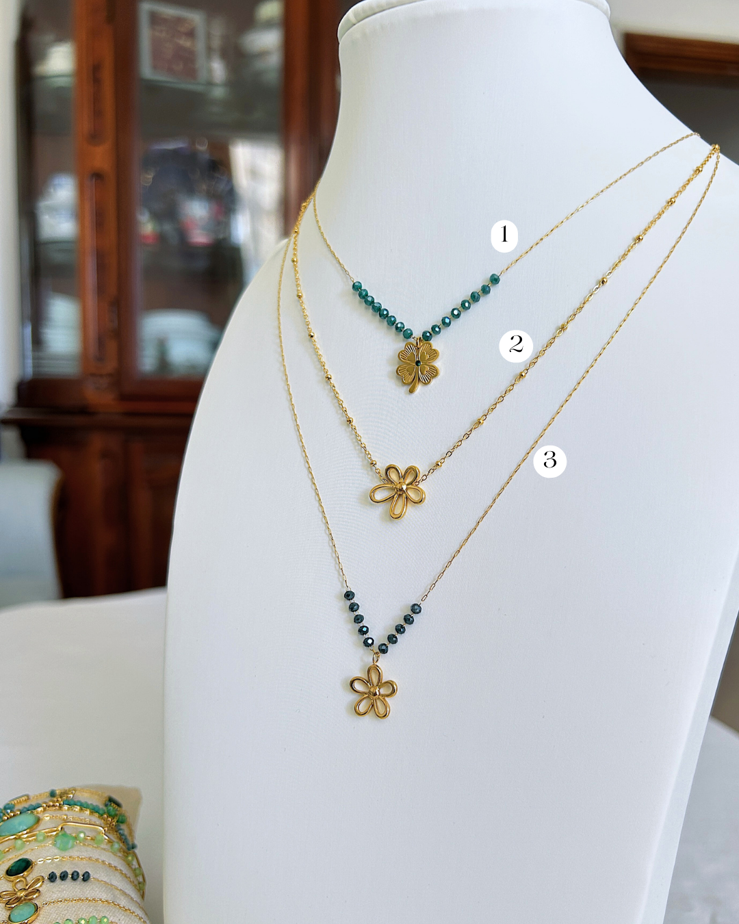 Malachite Floral Stack _0