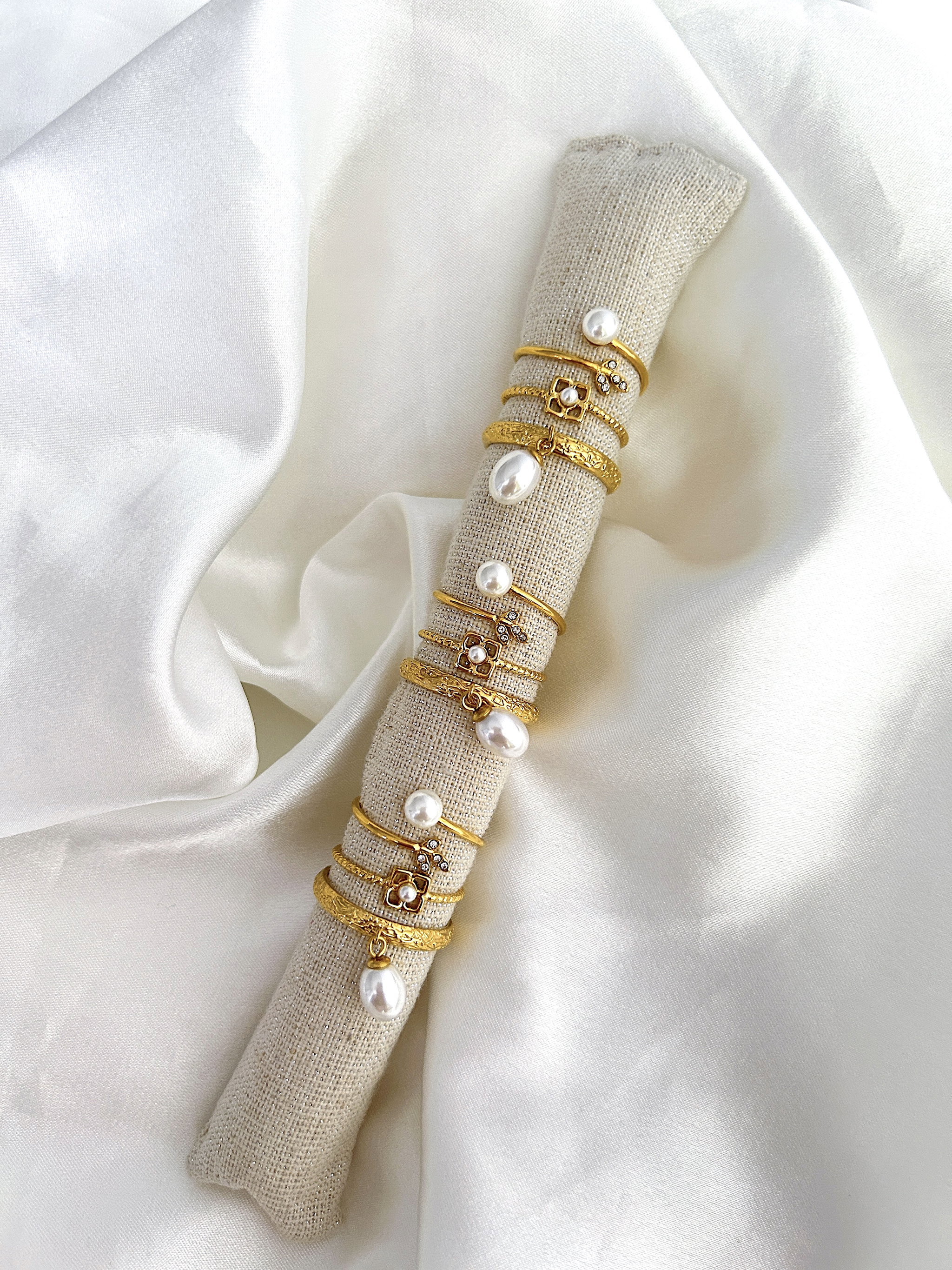 Pack of 3 rings (Freshwater Pearl)_0