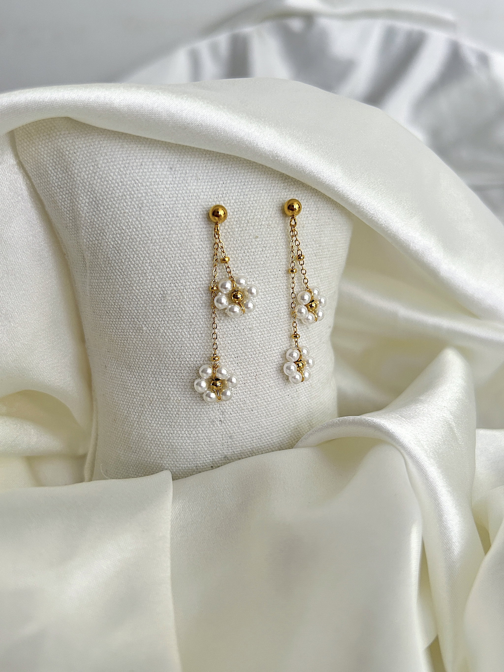 Freshwater Pearl Flower Drop _0