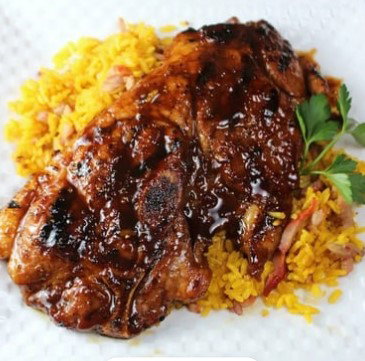 Teriyaki Stew Pork (Catered)_0