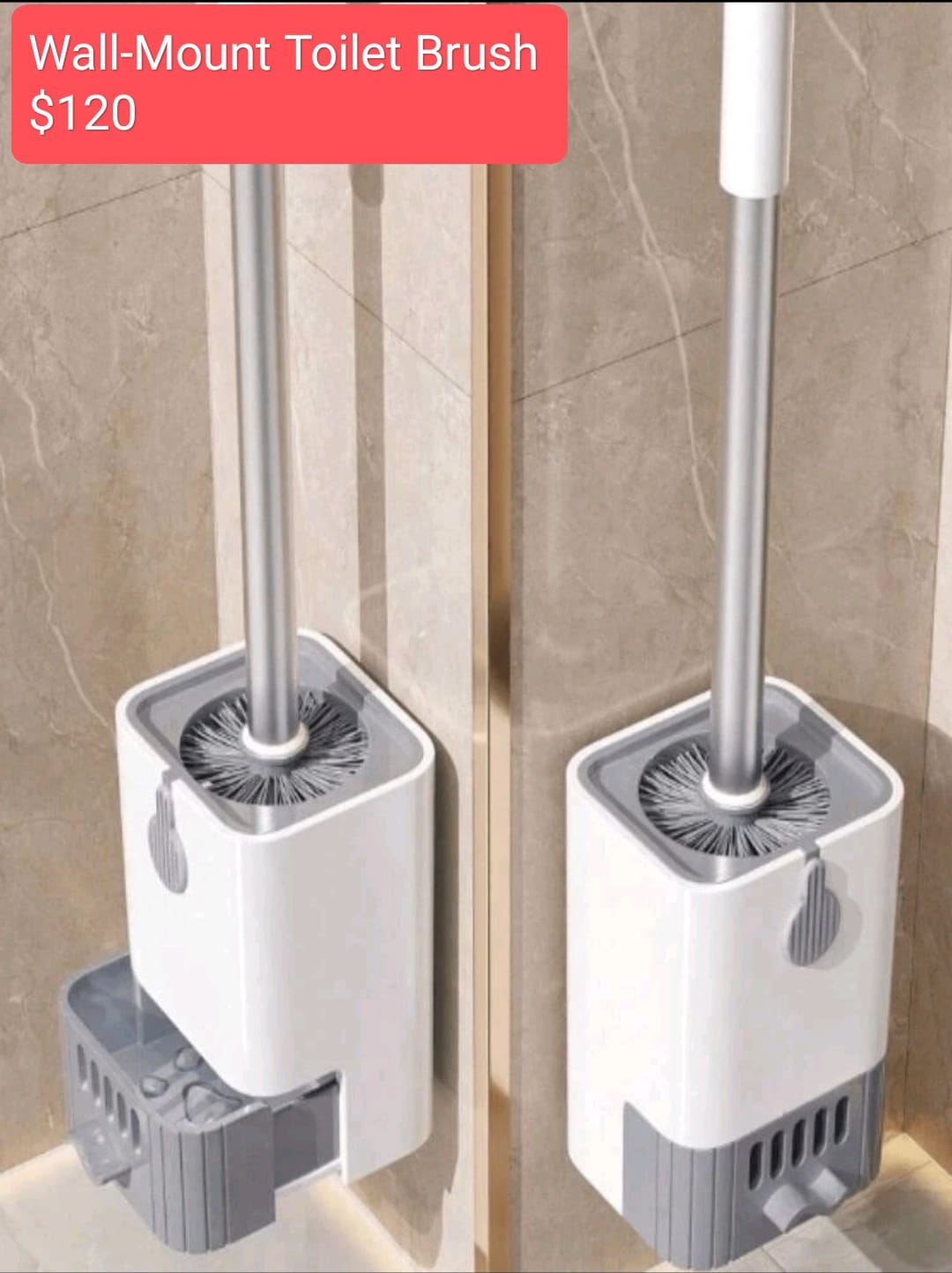 Wall Mount Toilet Brush