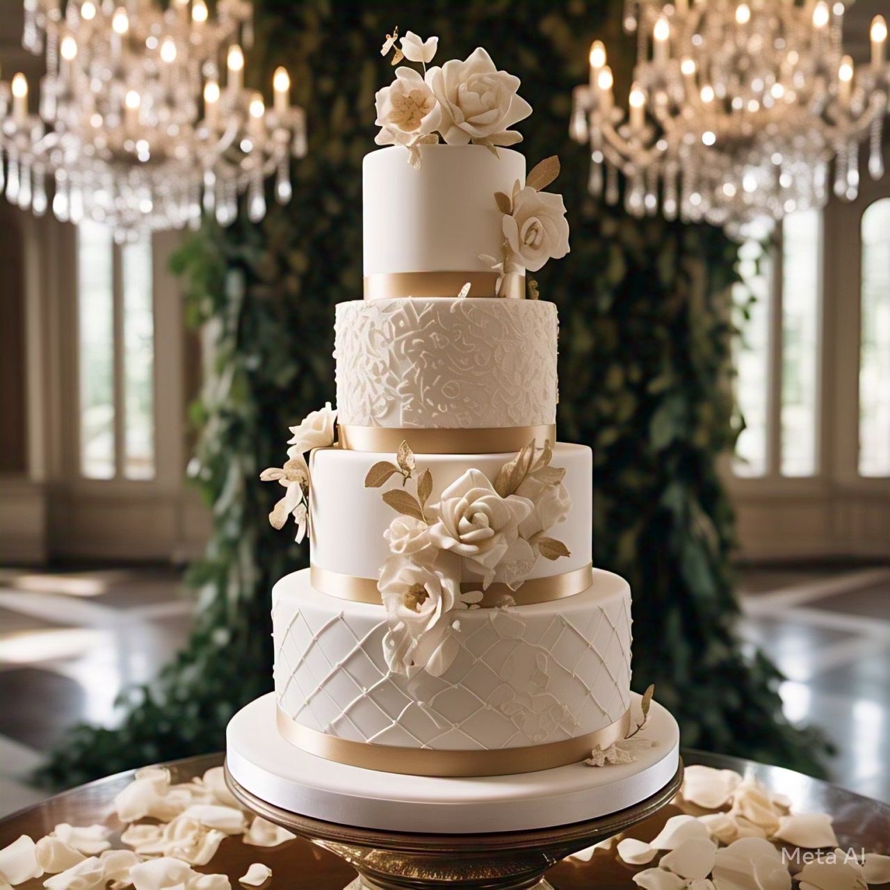Dreamcatcher Wedding Cake _0