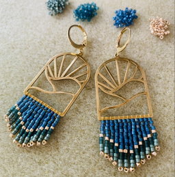 Mountain Sunrise Earrings 