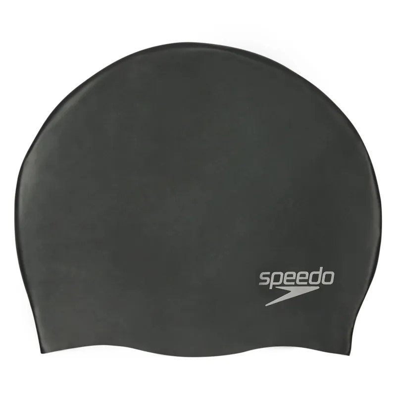 Speedo Plain Moulded Silicone Cap_2