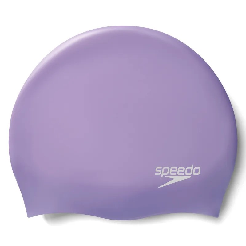 Speedo Plain Moulded Silicone Cap_0