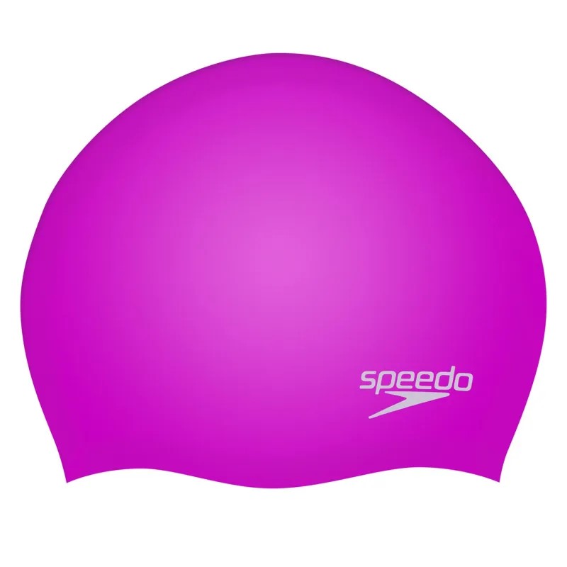 Speedo Plain Moulded Silicone Cap_4