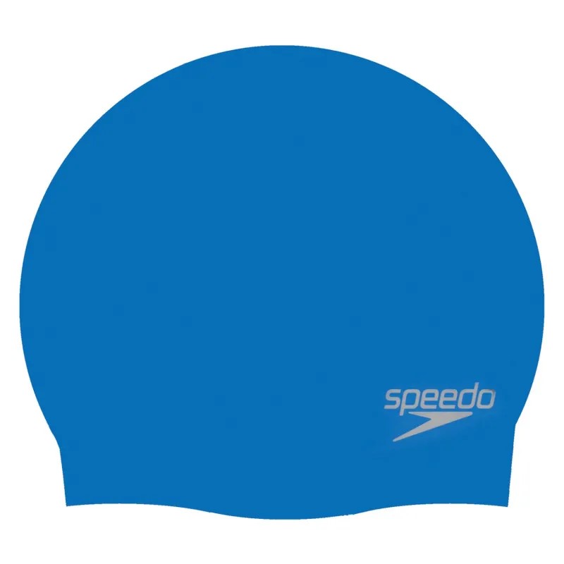 Speedo Plain Moulded Silicone Cap_5