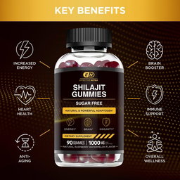 Pure Himalayan Shilajit Gummies 