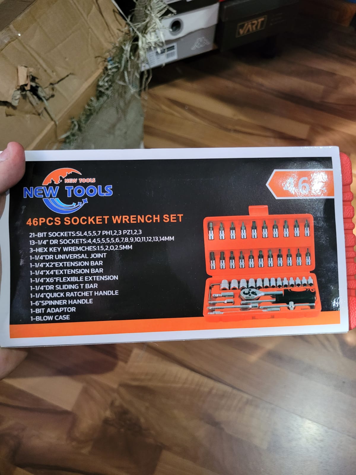 Set Caja De Tubos 46pz_1