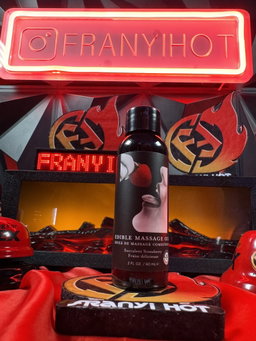 Aceite de masajes comestible sabor a fresa 
