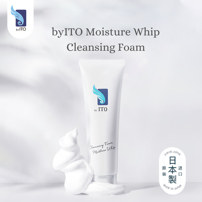 BYITO MOISTURE WHIP CLEANSING FOAM 120g