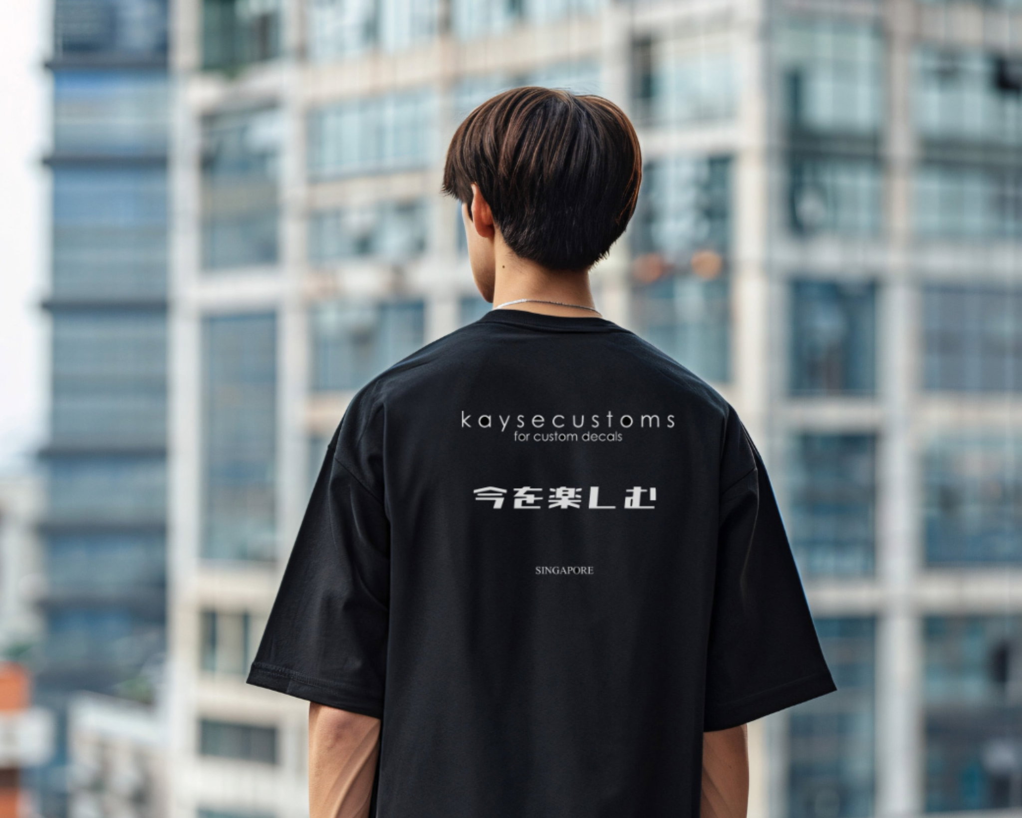 KAYSECUSTOMS Enjoy The Moment T-Shirt_0