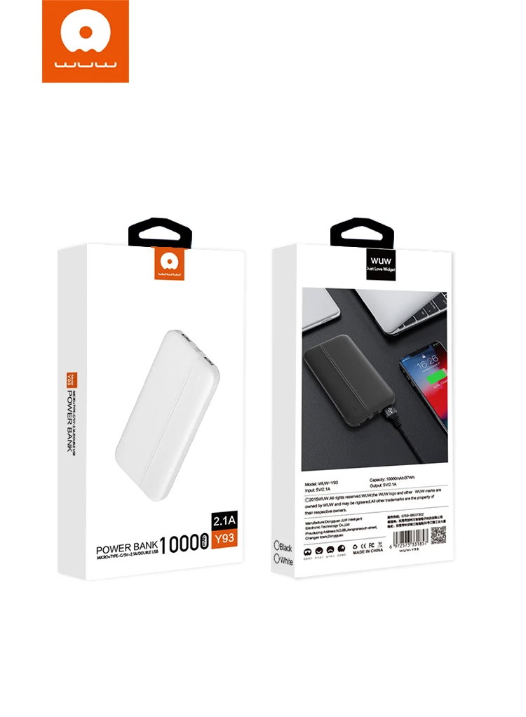 Power Bank 10000mAh ( 2USB+Micro+Tipo C )