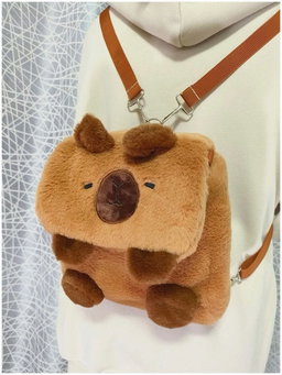 FLUPPY CUTE CAPYBARA CUTE SHOULDER/ CROSSBODY BAG CARTOON