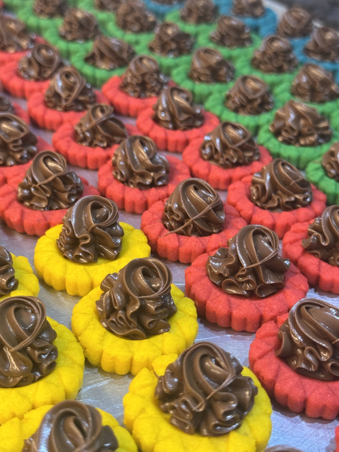 Rainbow Hazella Tart