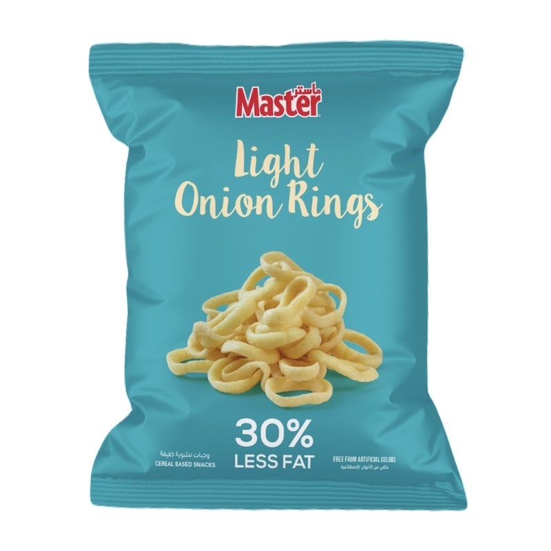 MASTER LIGHT ONION RINGS 45G