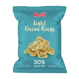 MASTER LIGHT ONION RINGS 45G