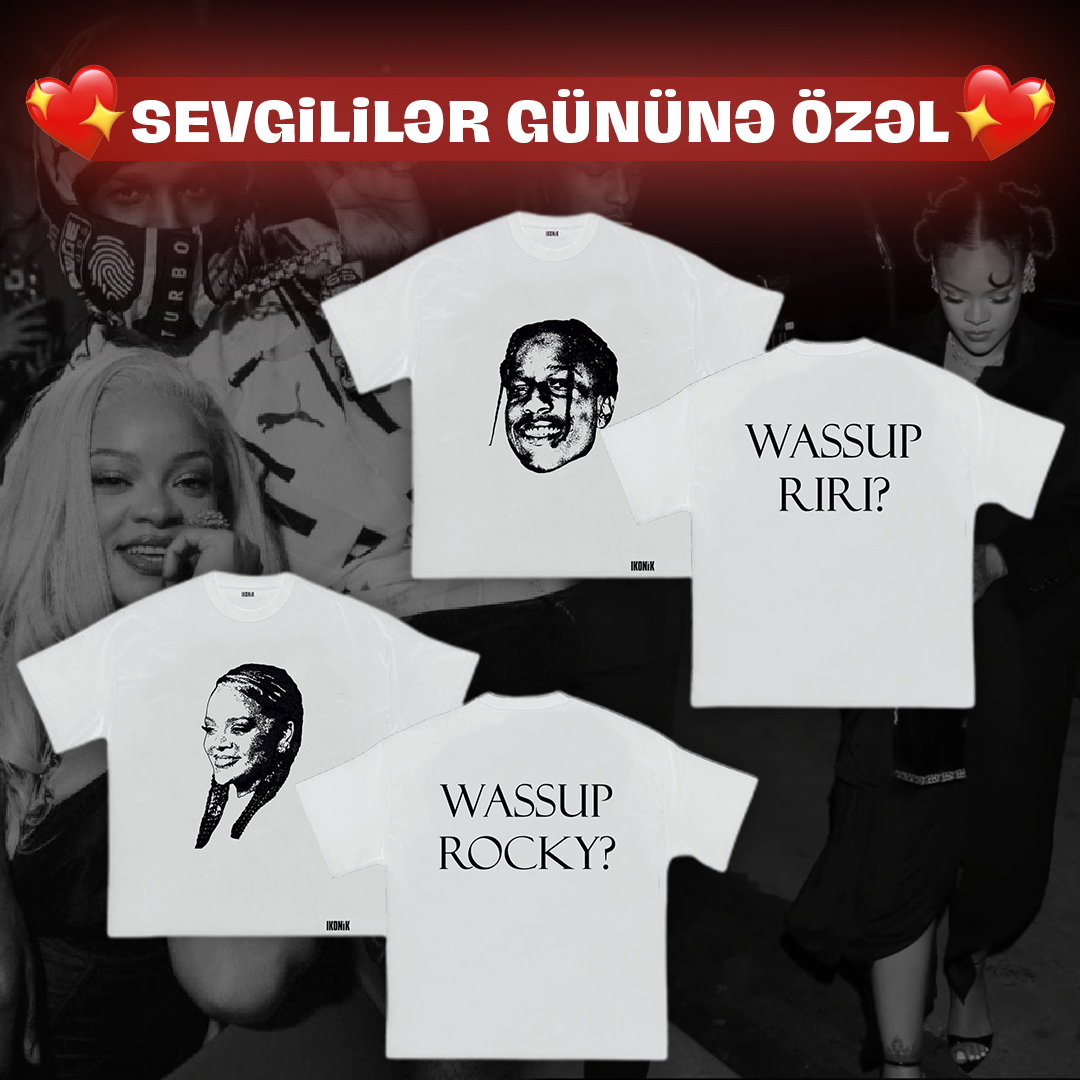 RIRI & ROCKY COUPLE T-SHIRT