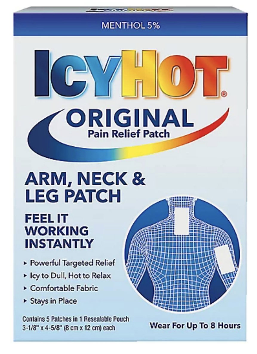 Icy hot patch 5s