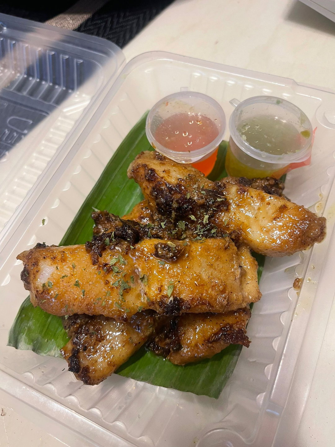 Fish satay 