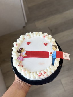 “Secret Message” Cake