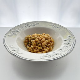 Frijoles blancos con vegetales